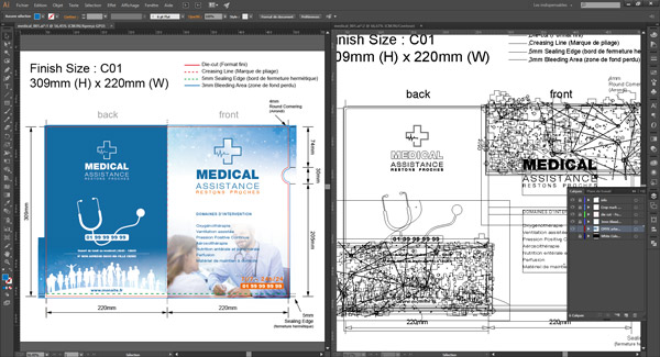 Design colour plastic folder more